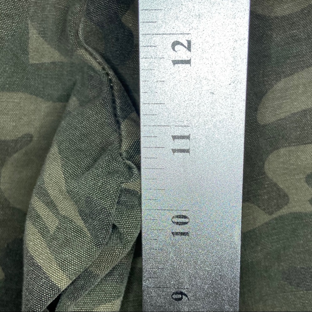 Darring Men Camo Shorts Green Cargo Size 32 - Picture 10 of 11
